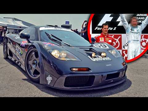 What happens when you put an F1 superstar in the most legendary car of all time???