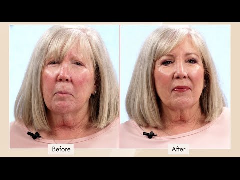 How to Create Eyebrows Without Eyebrows - Unbelievable Trick! | Nikol Johnson | Fierce Aging