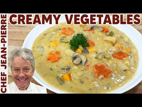 Creamy Vegetable Soup | Chef Jean-Pierre