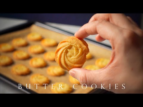 The Best Butter Cookies┃Melt in your mouth