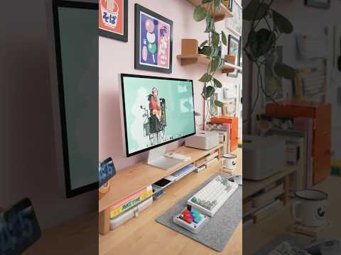 My calm & cozy office setup 🪴