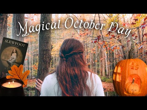 October Magic π Pumpkin Picking, Autumn Nature Walks, Getting Ready for Halloween π Cozy Fall Vlog