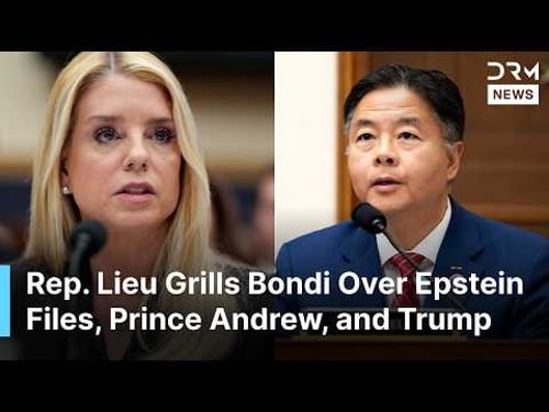 "Why Did You Shut Down the Prince Andrew Investigation?" – Rep. Lieu Grills AG Bondi | AC1N
