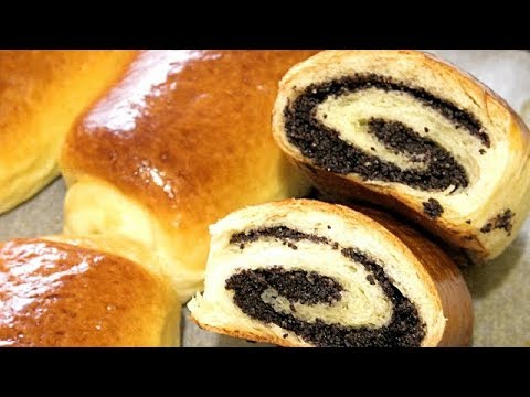 Александрийское тесто. РУЛЕТИКИ С МАКОМ. /Rolls with poppy seeds