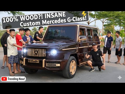 After a Splash, He Dismantled His Old Car to Build a New Mercedes