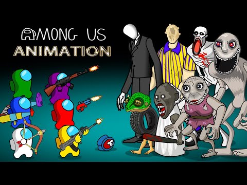 어몽어스 Among Us VS All Bosses Zombies Compilation 2 ANIMATION