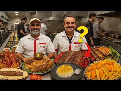 1. They Cook 200 Meals a Day — But Which One Is The Best?! 🇮🇷🔥