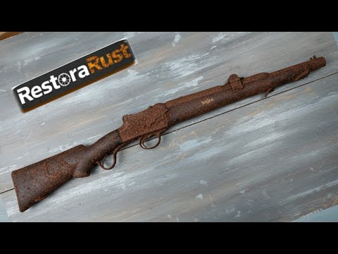 Restoring the "old Hunter Shotgu": 100% Rust Removal (ASMR)