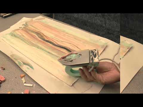 Edgescapes in Encaustic Art by Michael Bossom