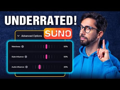 How to Master Suno’s Advanced Sliders (Pro Settings)