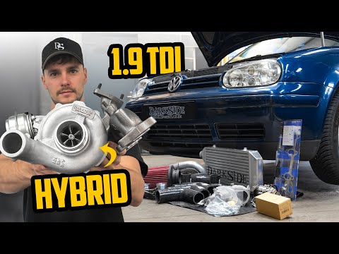 THE BEST 1.9 TDI BUDGET UPGRADES - BOLT ON HYBRID TURBO 🐌