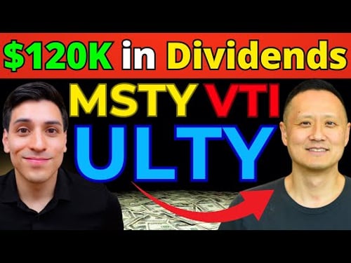 He Retired on $120,000 Per Year in Dividends & Doesn't Rely ONLY on ULTY & MSTY by YieldMax ETFs...