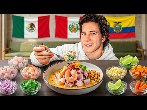 The Best Ceviche in the WORLD | Peru vs Mexico vs Ecuador