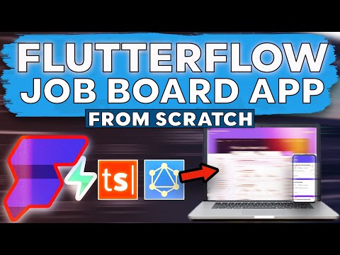 Build A Job Board App With FlutterFlow, Supabase, GraphQL and TypeSense (Step by Step From Scratch)