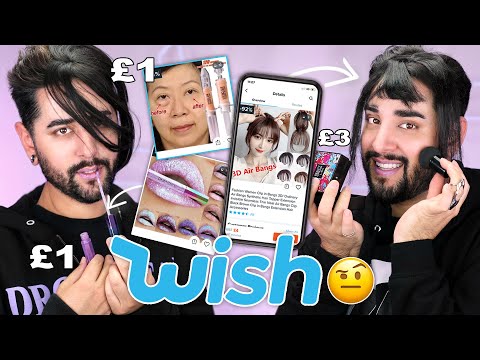 We Test The Most Popular Makeup / Skincare On WISH....Hmmmmmm ππ€ The Welsh Twins