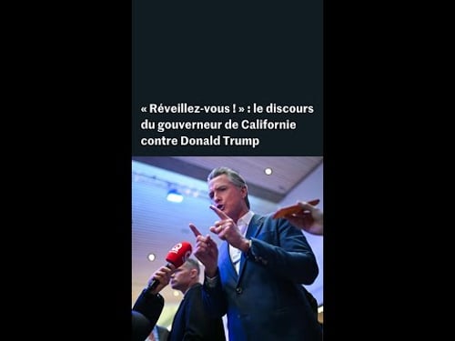 Le gouverneur californien a exhorté les Européens à « avoir du cran » face à Donald Trump