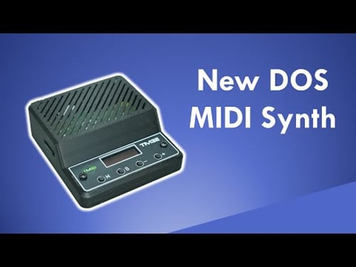 TM32 DOS MIDI Synth with Roland MT-32, CM-32L and General MIDI