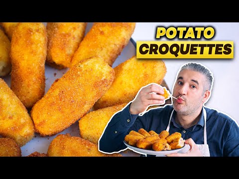 MOM'S SECRET HAM & POTATO CROQUETTES Recipe!