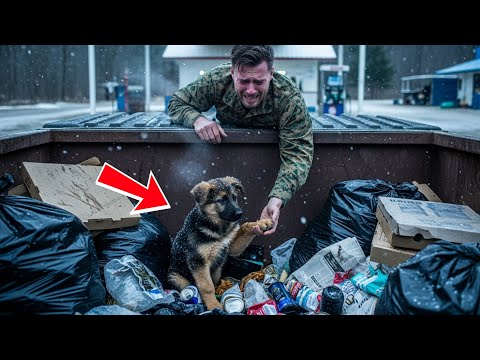 They Threw Away a Dying German Shepherd Like Trash — The Paw He Raised Changed a U.S. Marine’s Life