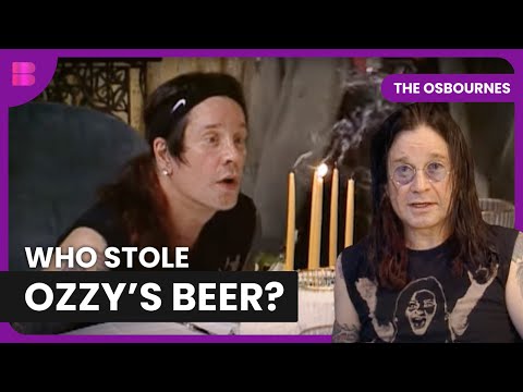 The Osbournes' Poolside Firework Fiasco | The Osbournes