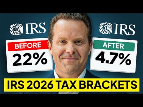 IRS Releases 2026 Tax Brackets: How to Save