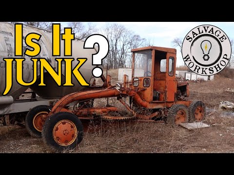 $500 Road Grader Forgotten in a Field... Was it WORTH the RESCUE?!?