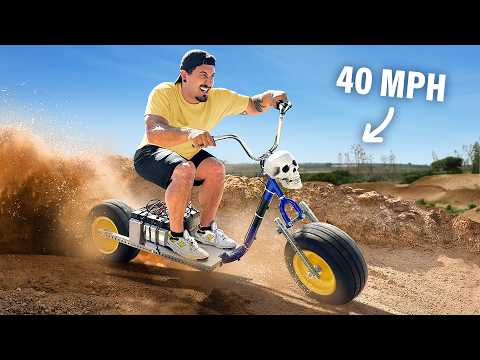 I Built a Turbo Scooter out of Trash