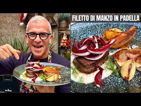 Filetto di manzo su crema di finocchi - Ricetta di Chef Max Mariola