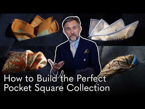How to Build the Perfect Pocket Square Collection