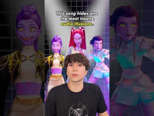 INSANE Illusion in โGoldenโ from K-Pop Demon Hunters ๐๐ค #music #kpop