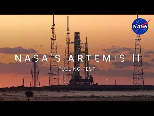 NASA's Artemis II Fueling Test (Official Static Feed)