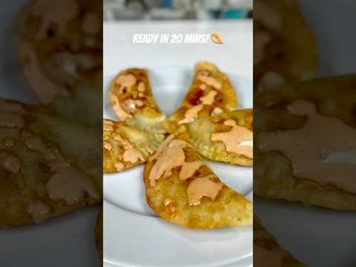 Quick & Easy Empanada Appetizer | Game Day Snack 🥟#shorts #shortsvideo #empanada