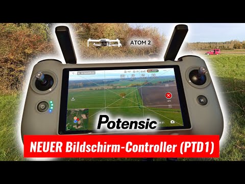Potensic Atom 2 bekommt neuen Bildschirm-Controller PTD 1 – Fly More Combo im Check! 🚁