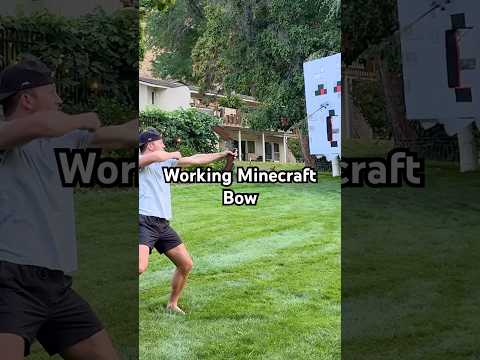 WORKING MINECRAFT BOW