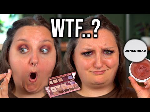 WTF EVEN IS IT..? FULL FACE FIRST IMPRESSIONS TESTING NEW MAKEUP | JONES RD, IL MAKIAGE ETC.