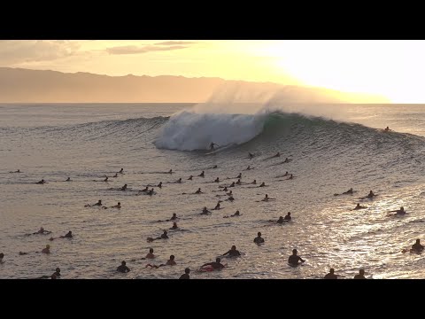 BIGGEST CROWD AT PIPELINE IVE EVER SEEN (SKETCHY)