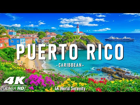 Puerto Rico 4K - The Ultimate Caribbean Getaway with White Sand Beaches & Jungle Adventures