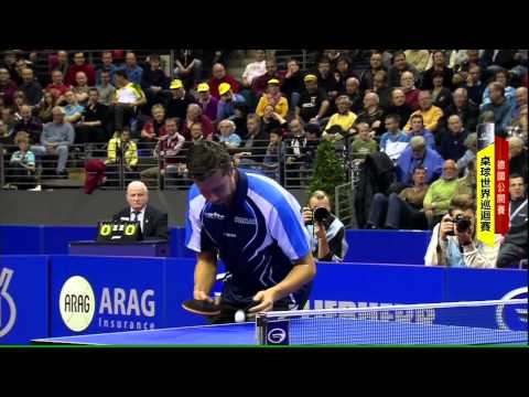 2013 11 17 德國公開賽 男子單 打-四強賽 (1) 樊振東-薩姆爾索諾夫弗拉基米