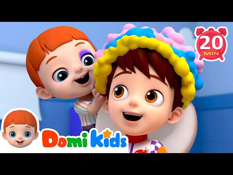 有趣的化妝遊戲 💄 + 更多兒歌🎵|人氣兒歌🔥|連續播放📀|TOP兒歌🎶|寶貝多米