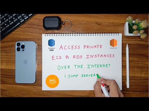 Access Private EC2 & RDS Instances Over The Internet Via Jump Server