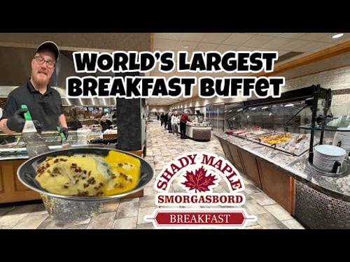 World’s Largest Breakfast Buffet — Is Shady Maple Worth the Trip?