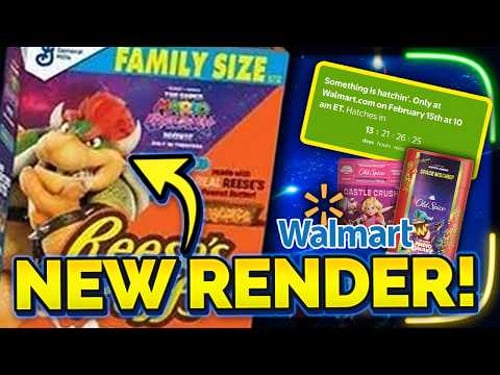 A New Bowser Render from the Mario Galaxy Movie Has Appeared! + What is Walmart Teasing?!