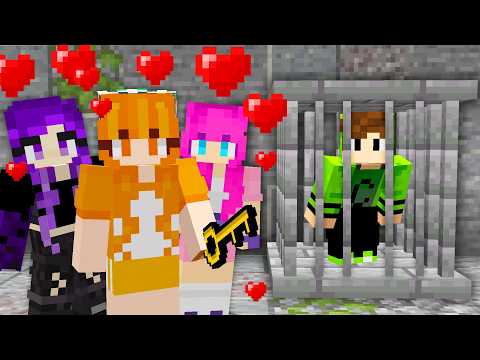 LOCKED In GIRLS PRISON In Minecraft