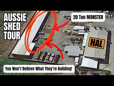 Rare Behind The Scenes Tour Of A Heavy Duty Drill Rig Repair Yard