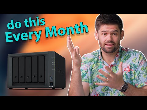 Monthly Maintenance: Keep your NAS running smoothly