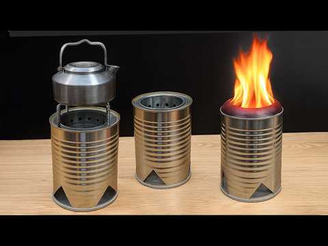 How to make DIY solo stove smokeless fire pit! No electricity, no gas needed