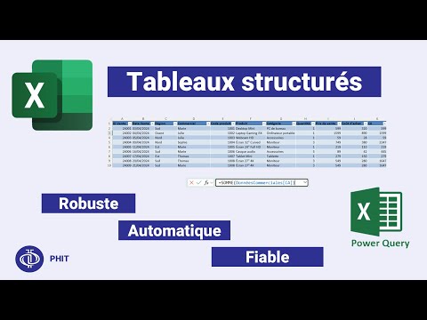Les tableaux structurés : Pourquoi ils changent tout dans Excel !