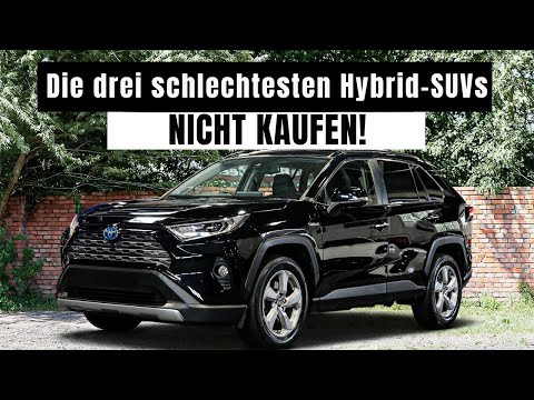 Die drei schlechtesten und vier besten Hybrid-SUVs die man im Jahr 2026 für die Ewigkeit fahren kann