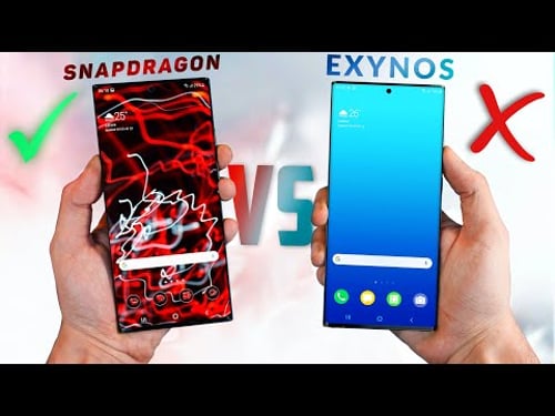 Samsung Galaxy Note 20 Ultra - Snapdragon vs Exynos - SPEED TEST! *SHOCKING*
