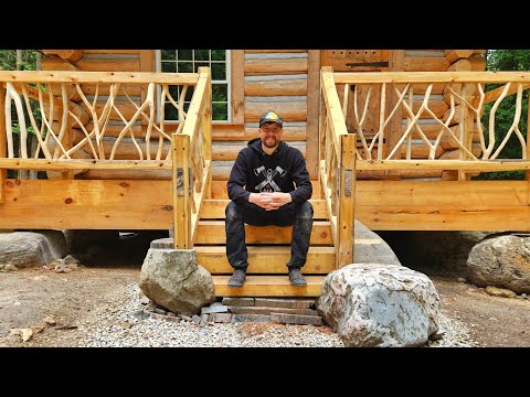 Deck Build - Start to Finish. Simple, Rustic, Sturdy!